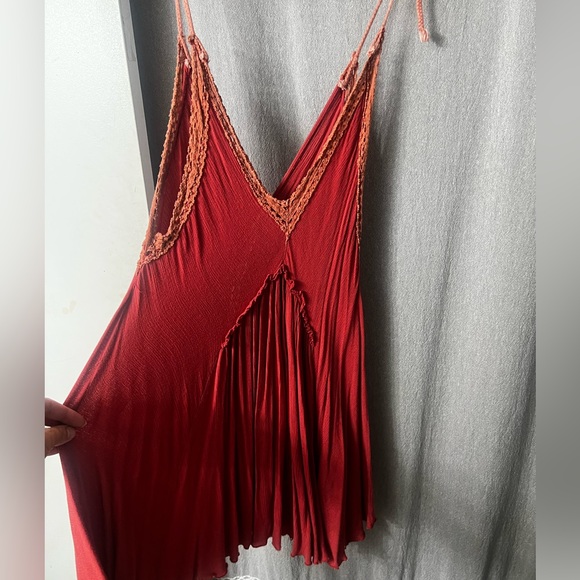 Rust Boho Dress - Picture 4 of 4